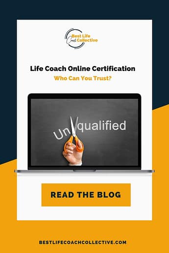 Life Coach Online Certification - Pin Image!