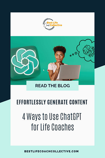ChatGPT for Life Coaches | Pin Image