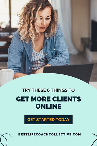 how to get coaching clients online