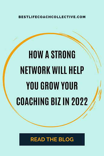 Grow Your Coaching Business with a Strong Network | Pin Image