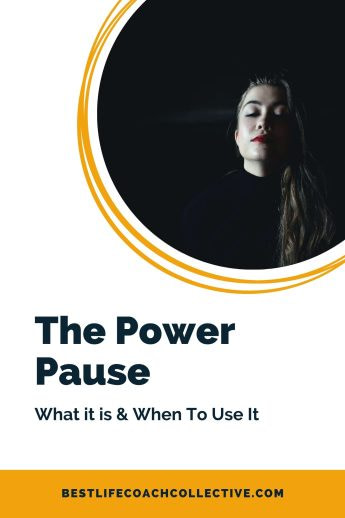 The Power Pause: When & How To Use It